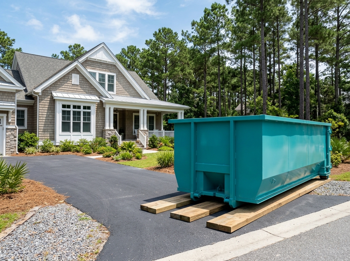 20 Yard Roll-Off Dumpster - Precision Post Dumpsters Gilbert